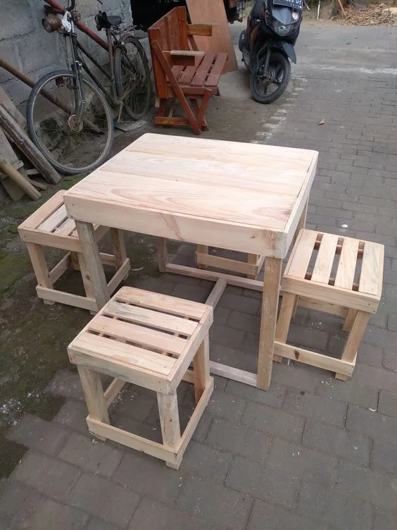 Picnic Rustic Stools Set from the Sherehe Events hire range, Nairobi - photo 4